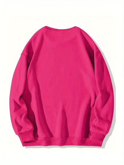 Christmas Santa Claus Print Sweatshirt Jk0210