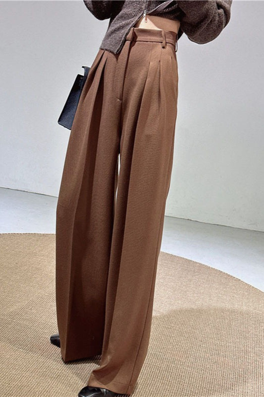 Straight-leg Wide-leg Pants