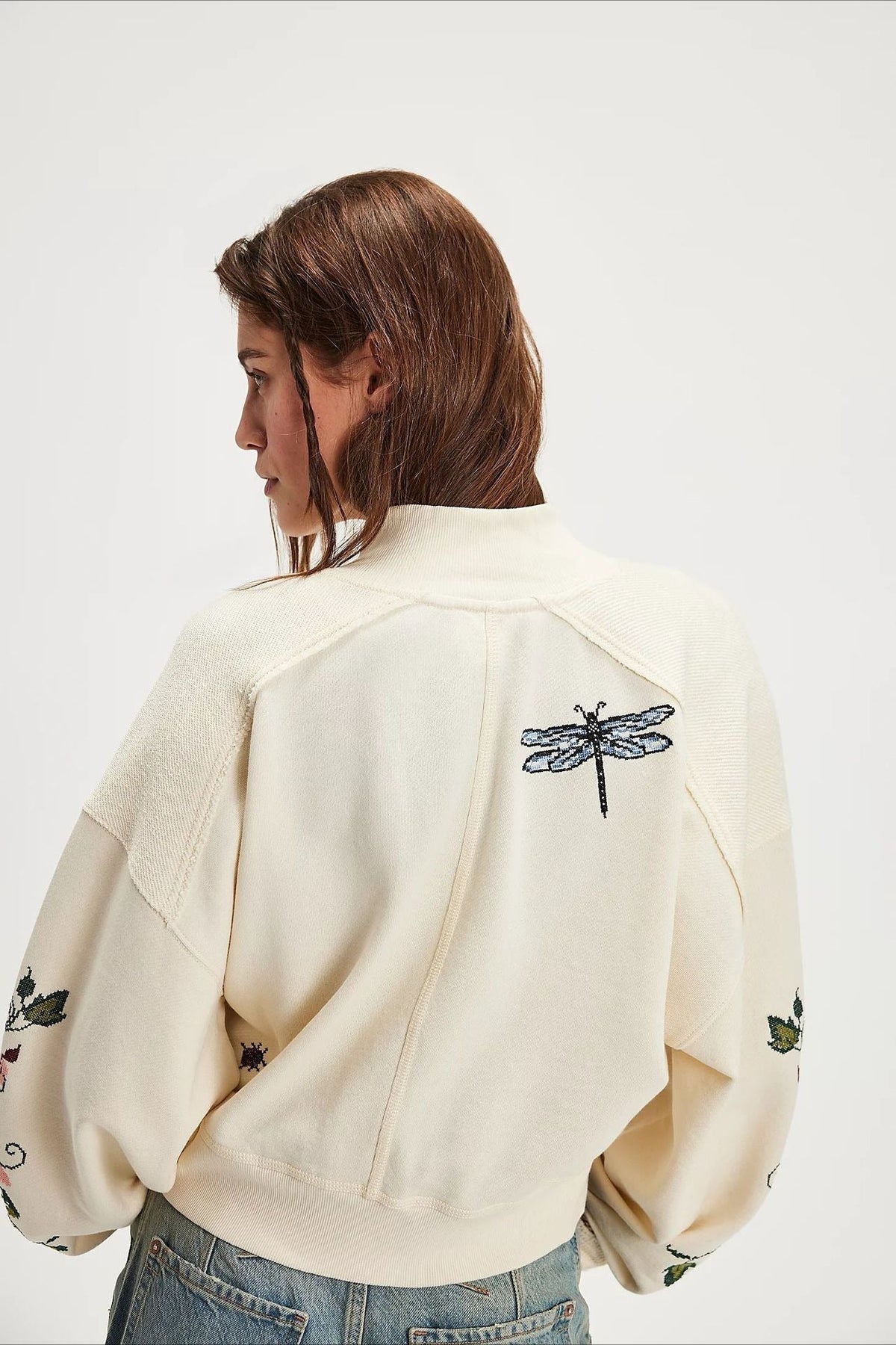 Embroidered Cardigan