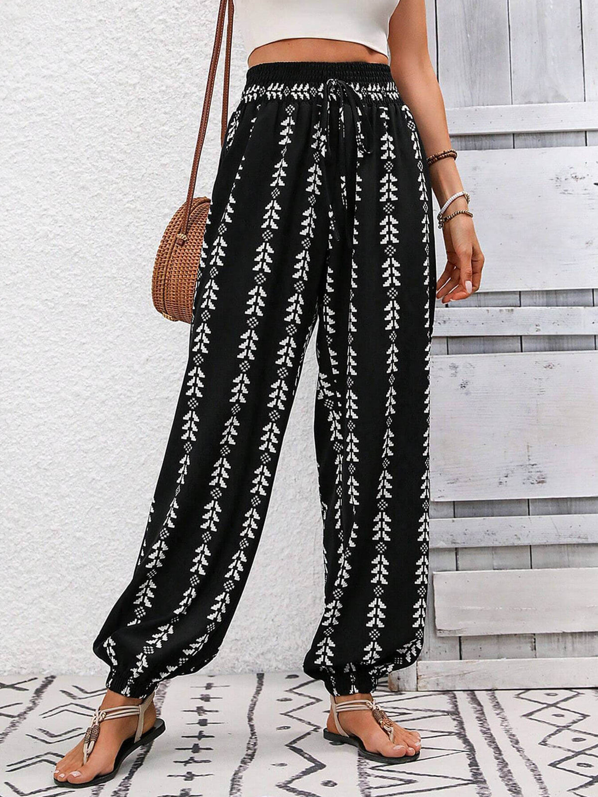 Versatile Grid Pants
