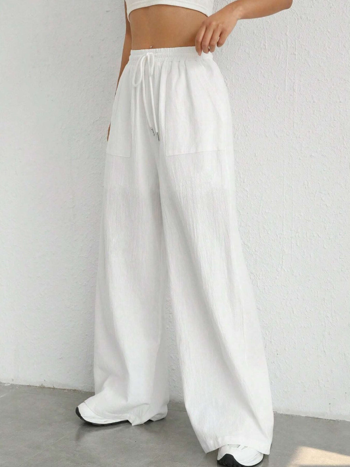 Drawstring Pocket Pants