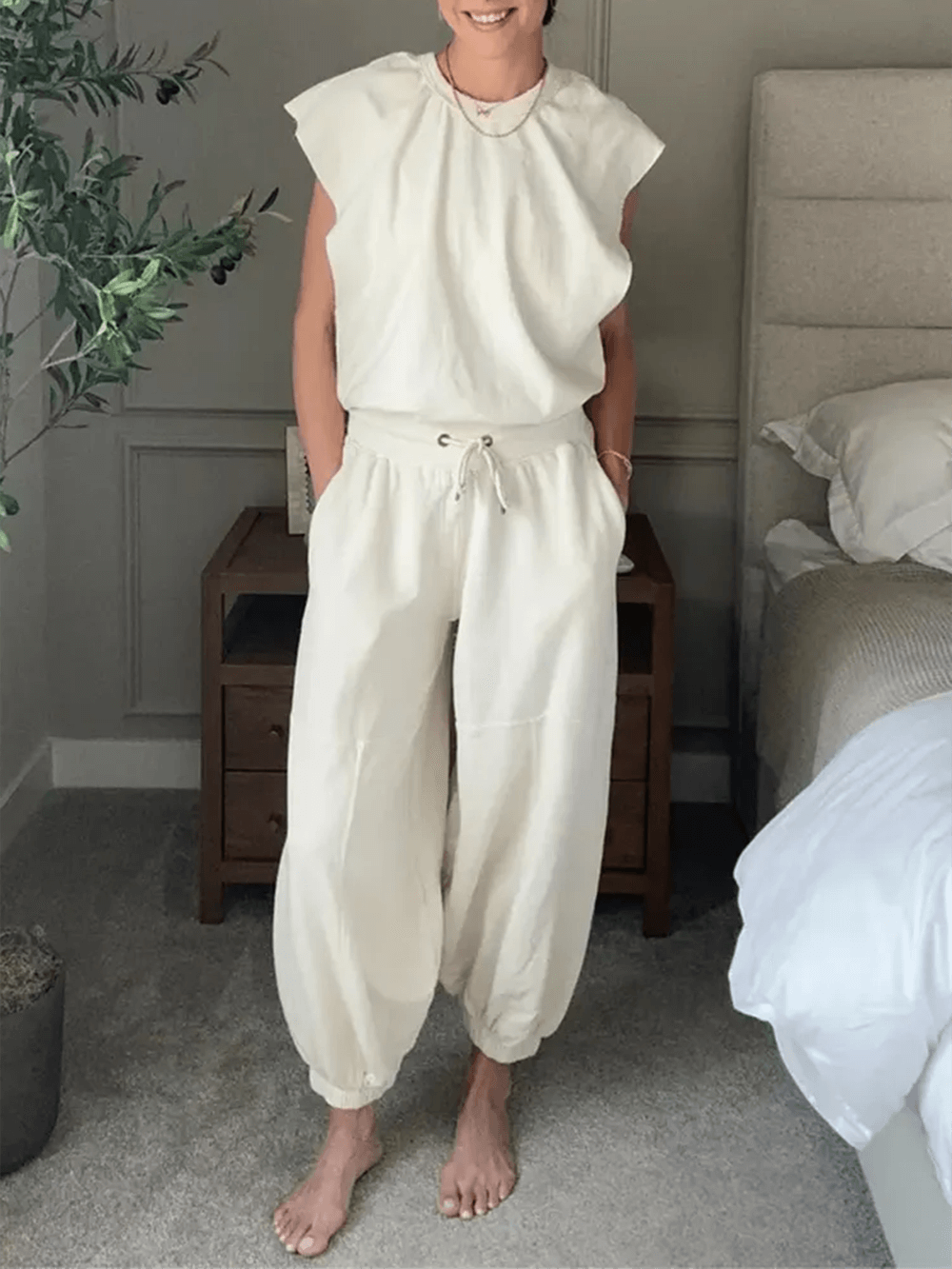 Backless Corset Jumpsuit