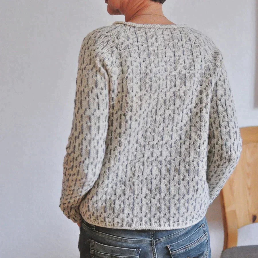 Malona Sweater for – Feminine Autumn Sweater With a Flattering Cut