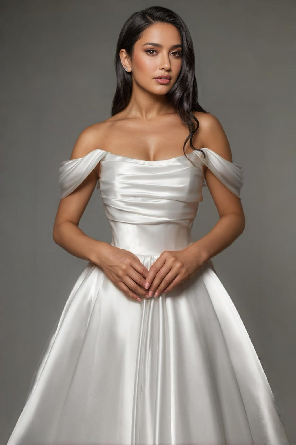 Marris White Sleeveless Wedding Maxi Dress