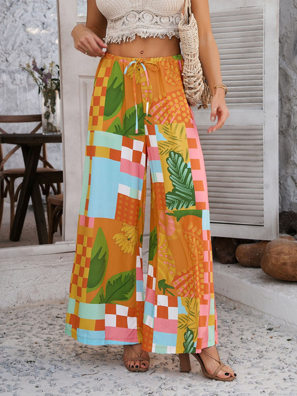 Fruit Palazzo Pants