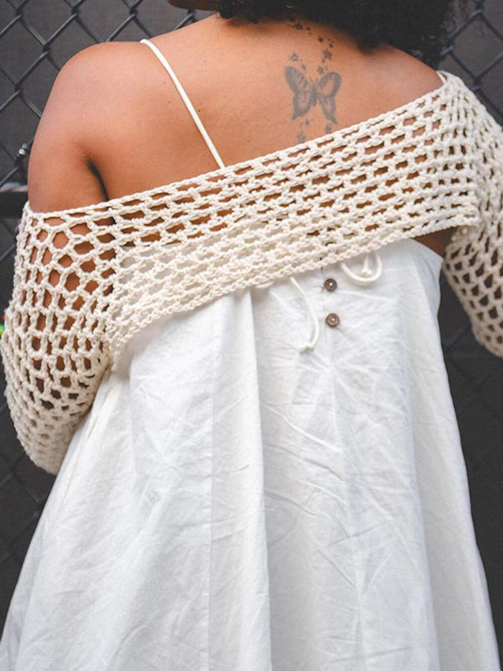 Knitted Bolero and Midi Dress