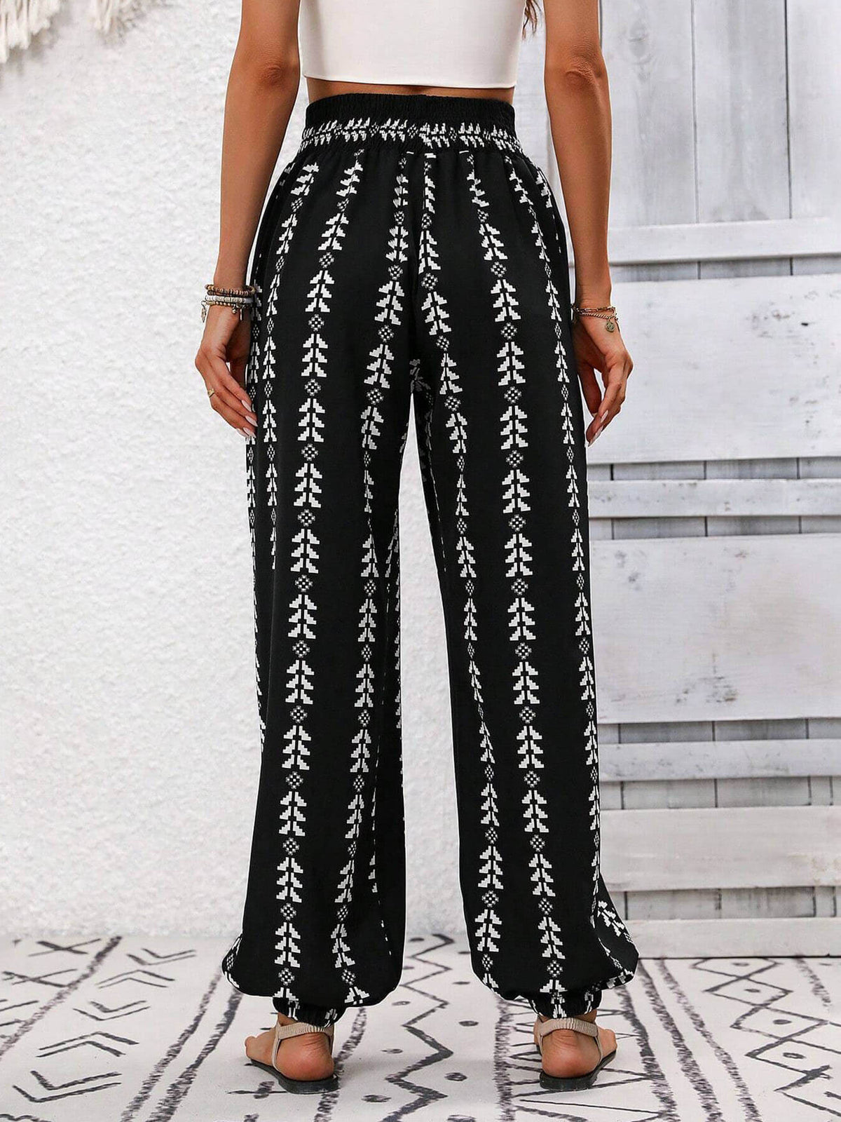 Versatile Grid Pants