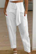 High Waisted Suit Pants