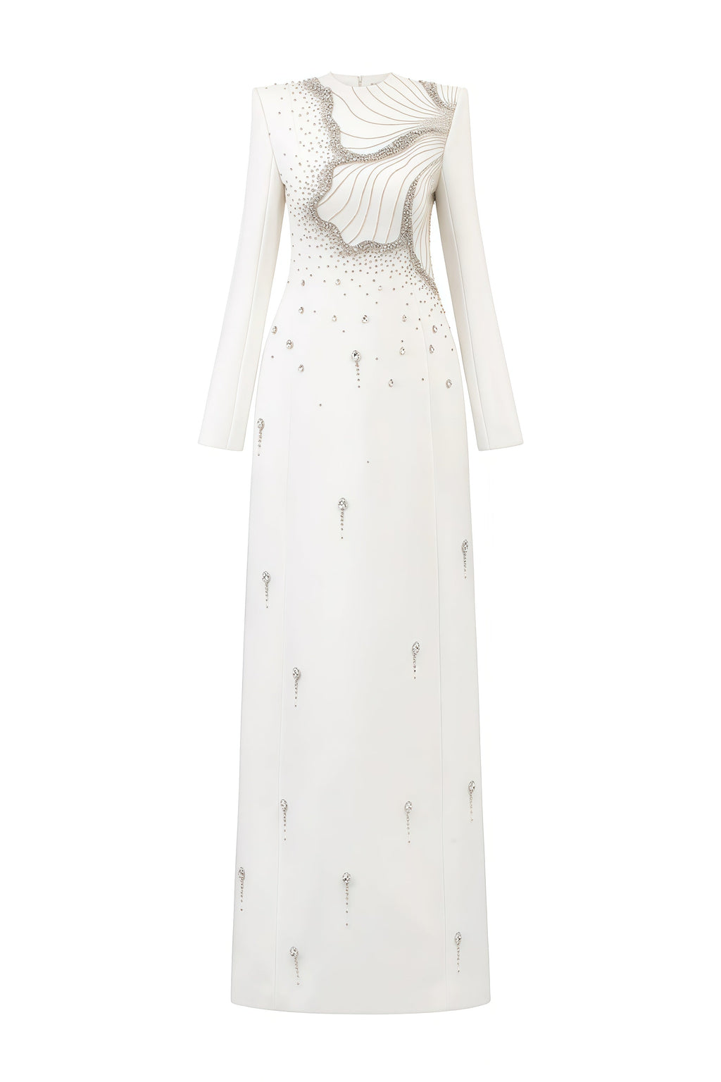 Lalie Crystal Embellished Maxi Dress