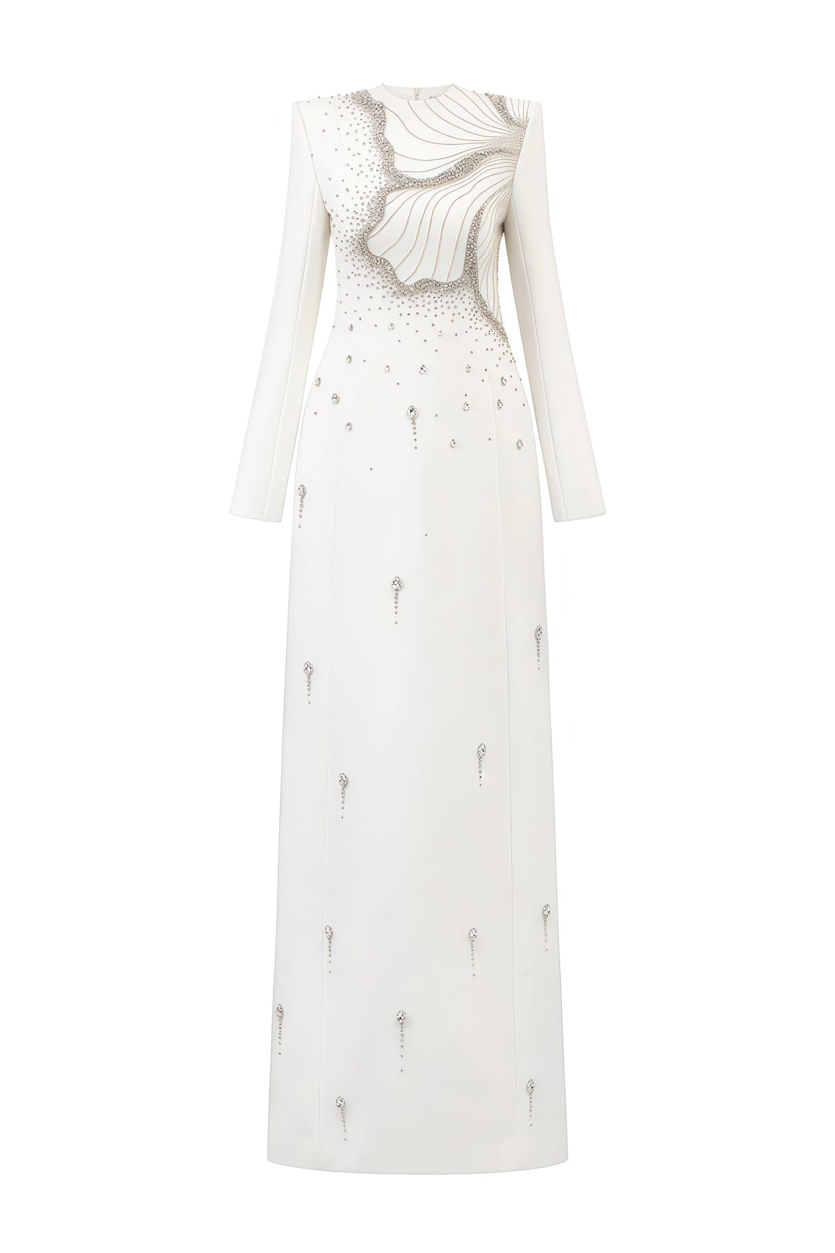Lalie Crystal Embellished Maxi Dress