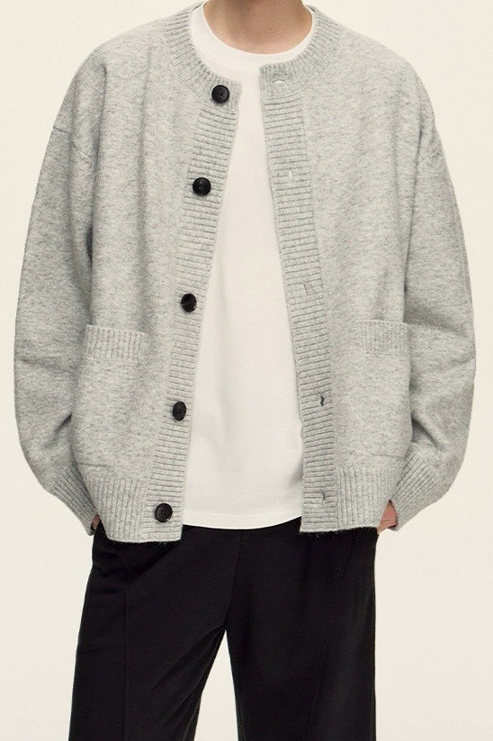 Relaxed Knit Cardigan
