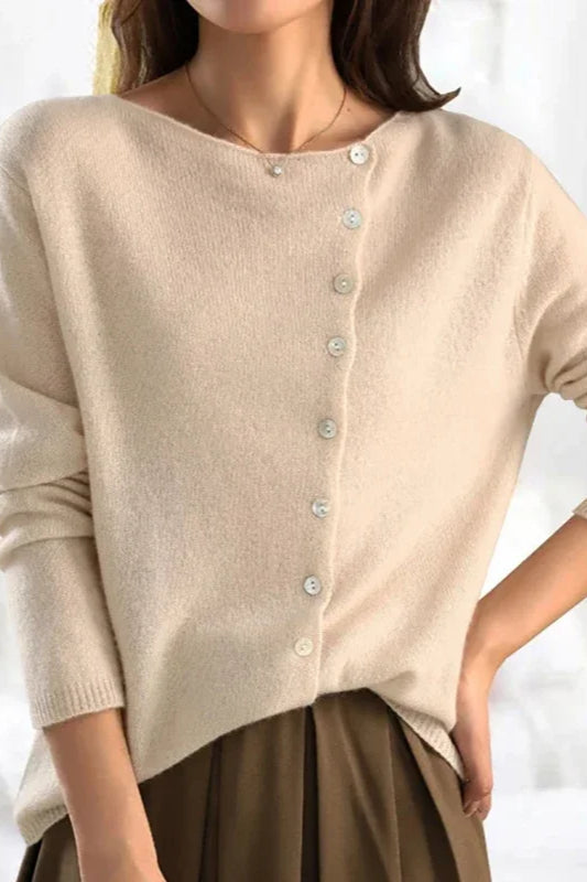 Button Knit Cardigan