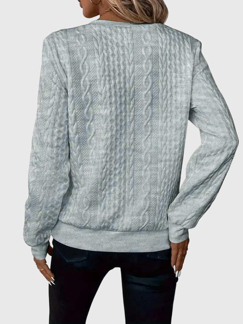 Nora™ | Sweater With Zipper