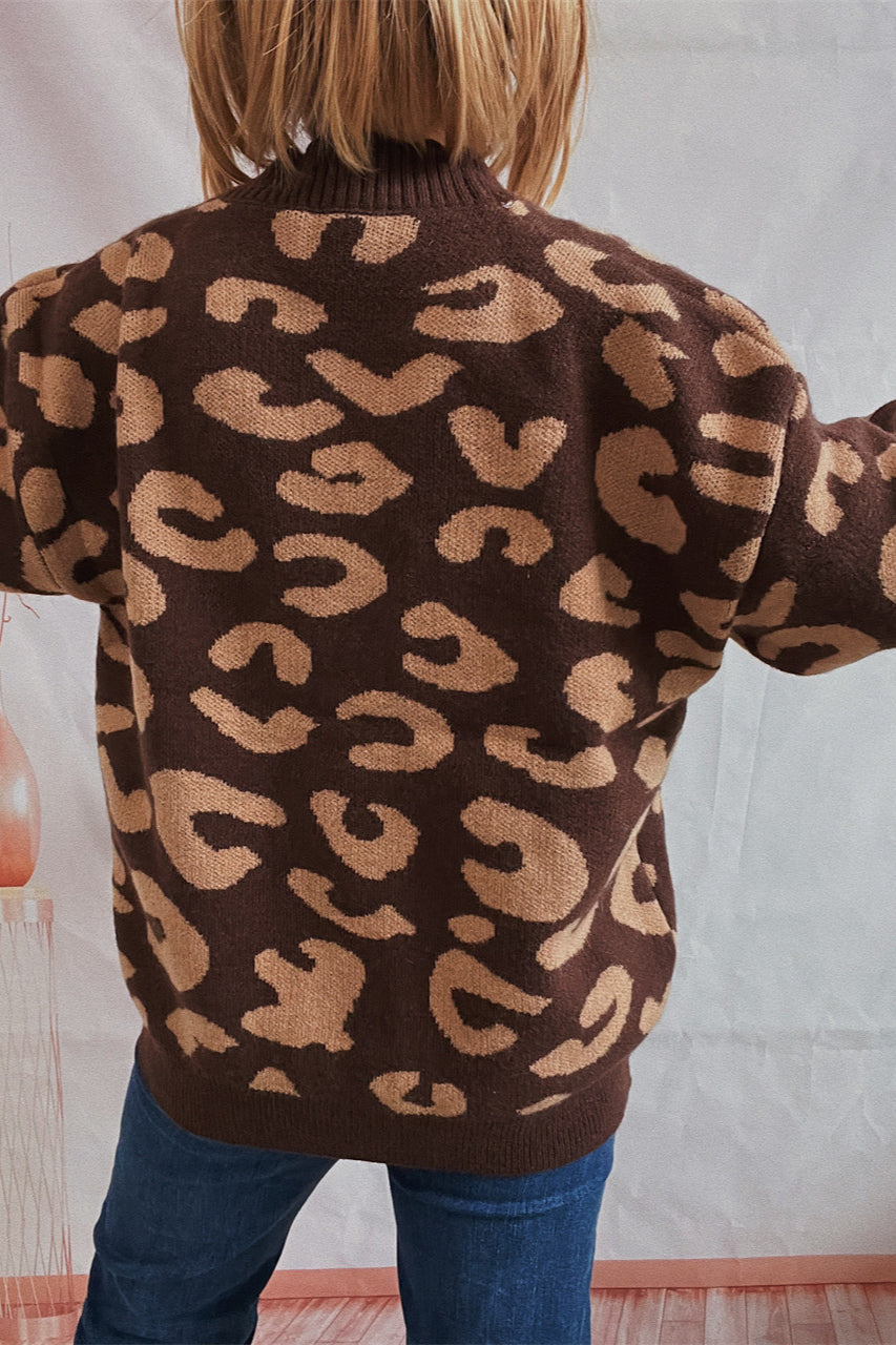 Leopard Long Sleeve Cardigan