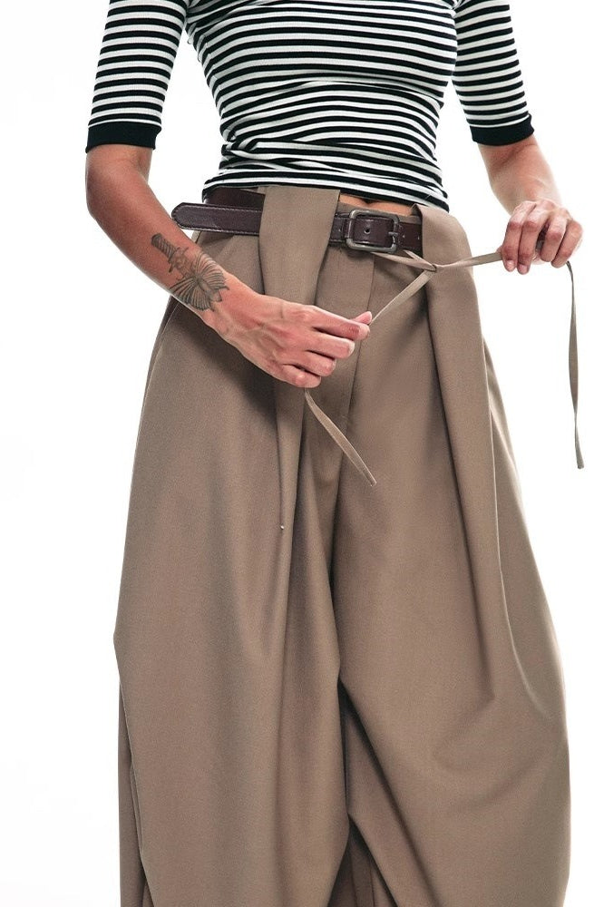 Wide-leg Flowing Pants