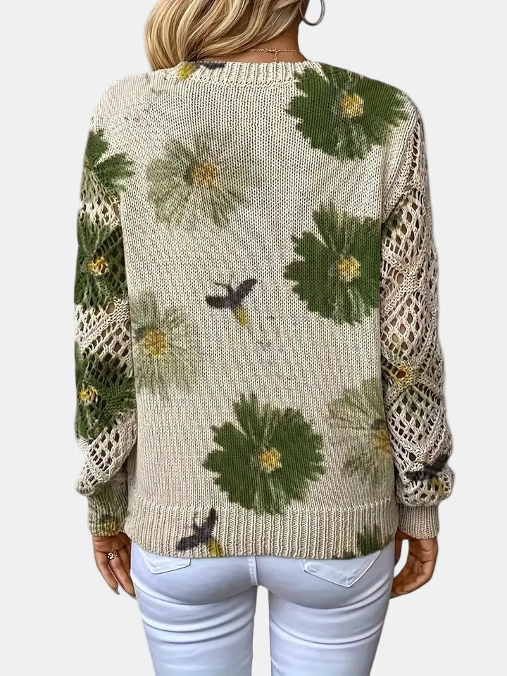 Yasmin - Blossom Knit Sweater
