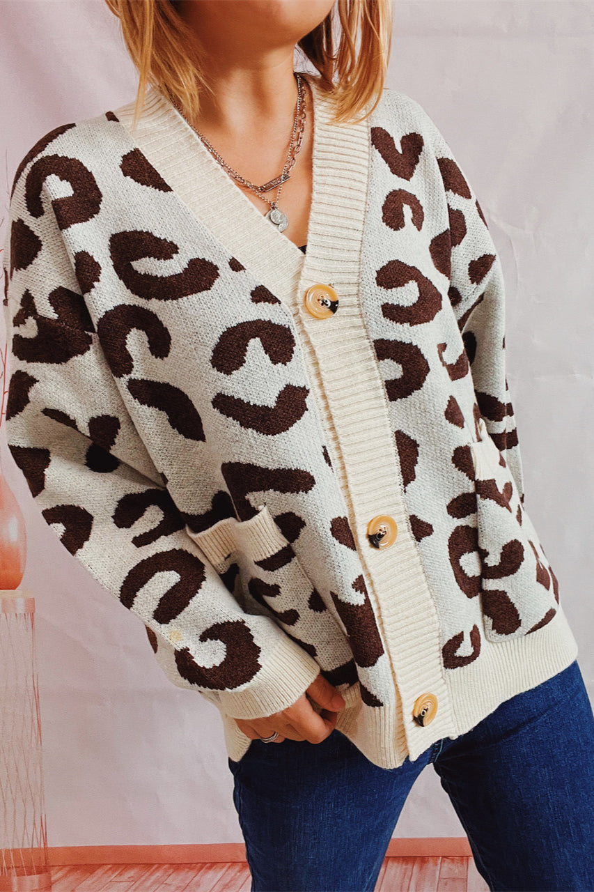Leopard Long Sleeve Cardigan