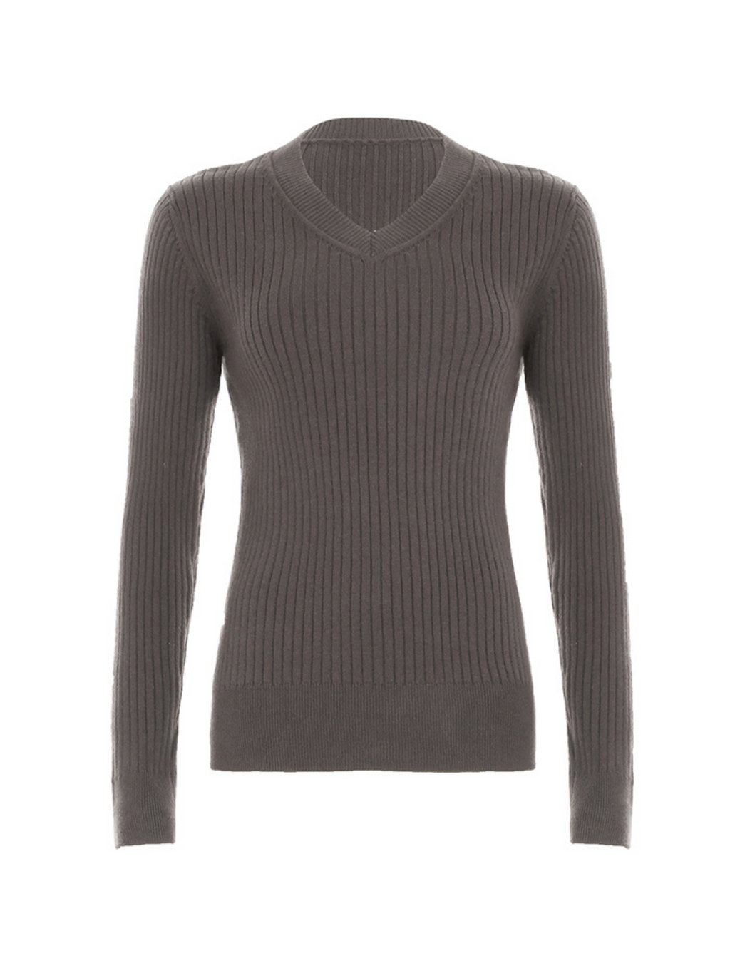 Kyra Wool V-neck Sweater Top