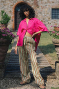 Loose Fit Striped Pants