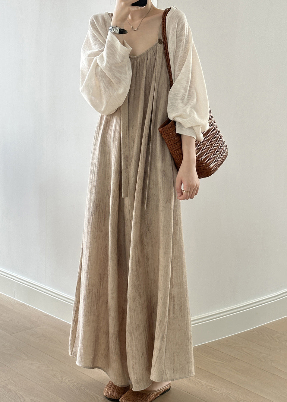 Sleeveless Button Jumpsuit Linen Pockets