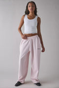 Elastic Waist Loose Fit Pants