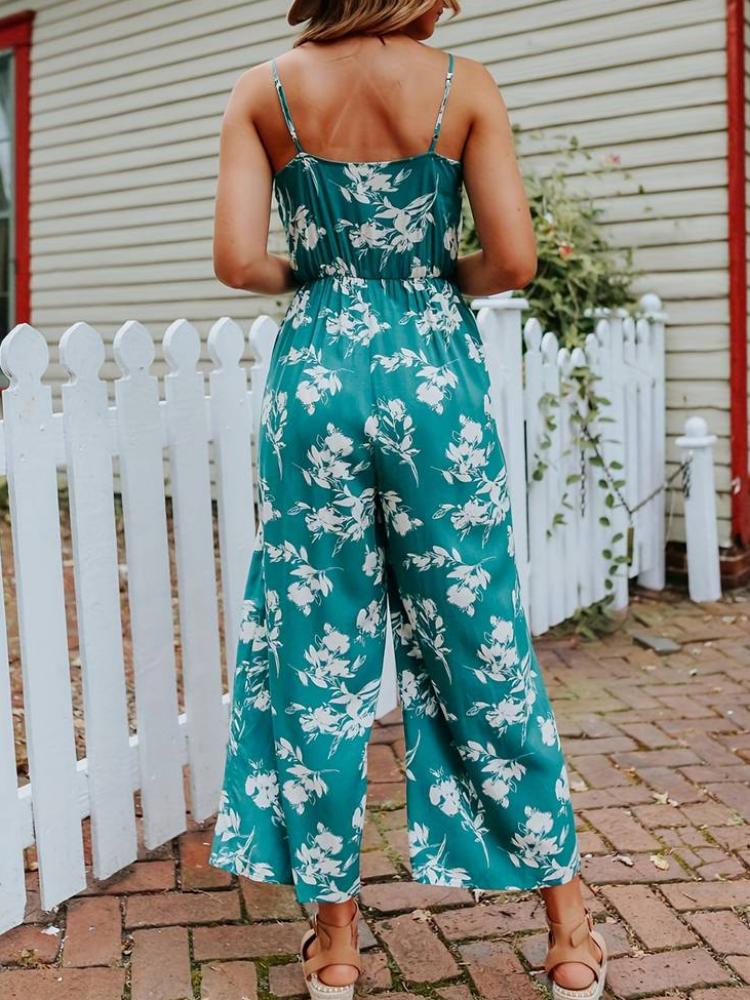 Perfect Sleeveless Wide-leg Jumpsuit