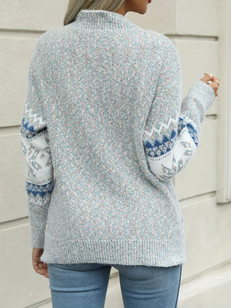Sweater With Icelandic Patterns