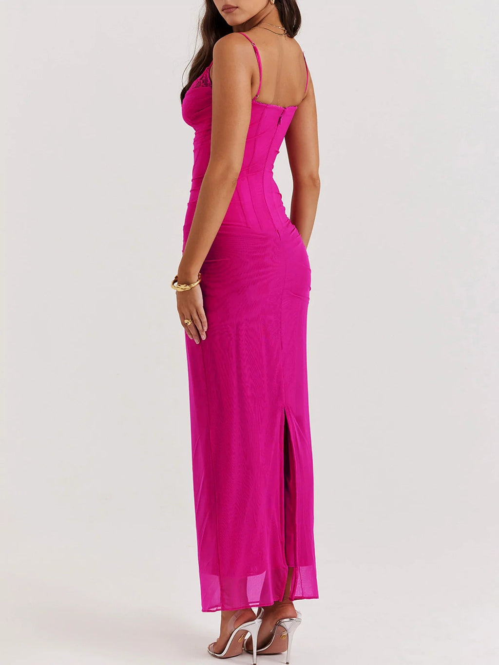 Maxi Dress Dreamscape - Red Dream