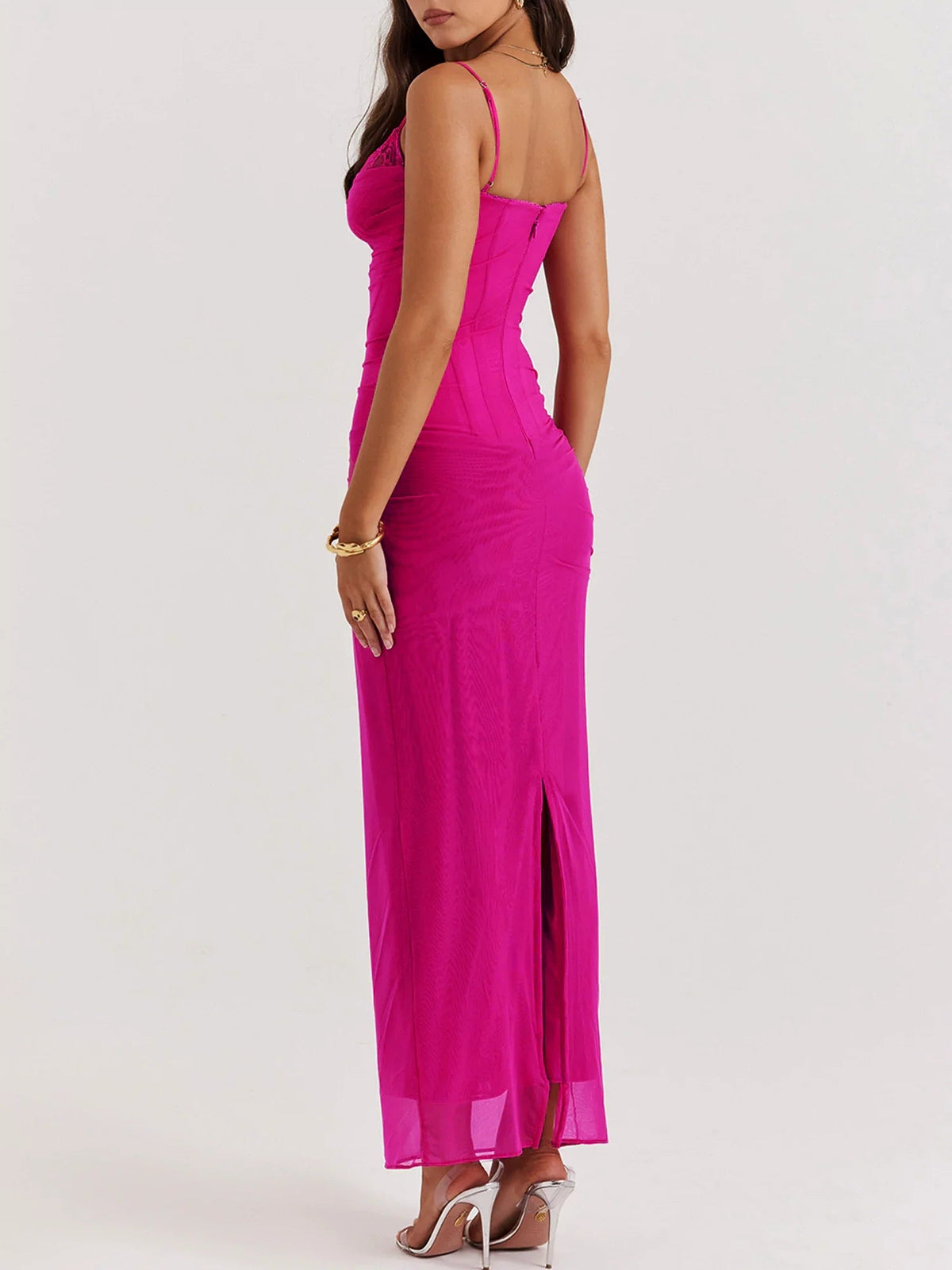Maxi Dress Dreamscape - Red Dream