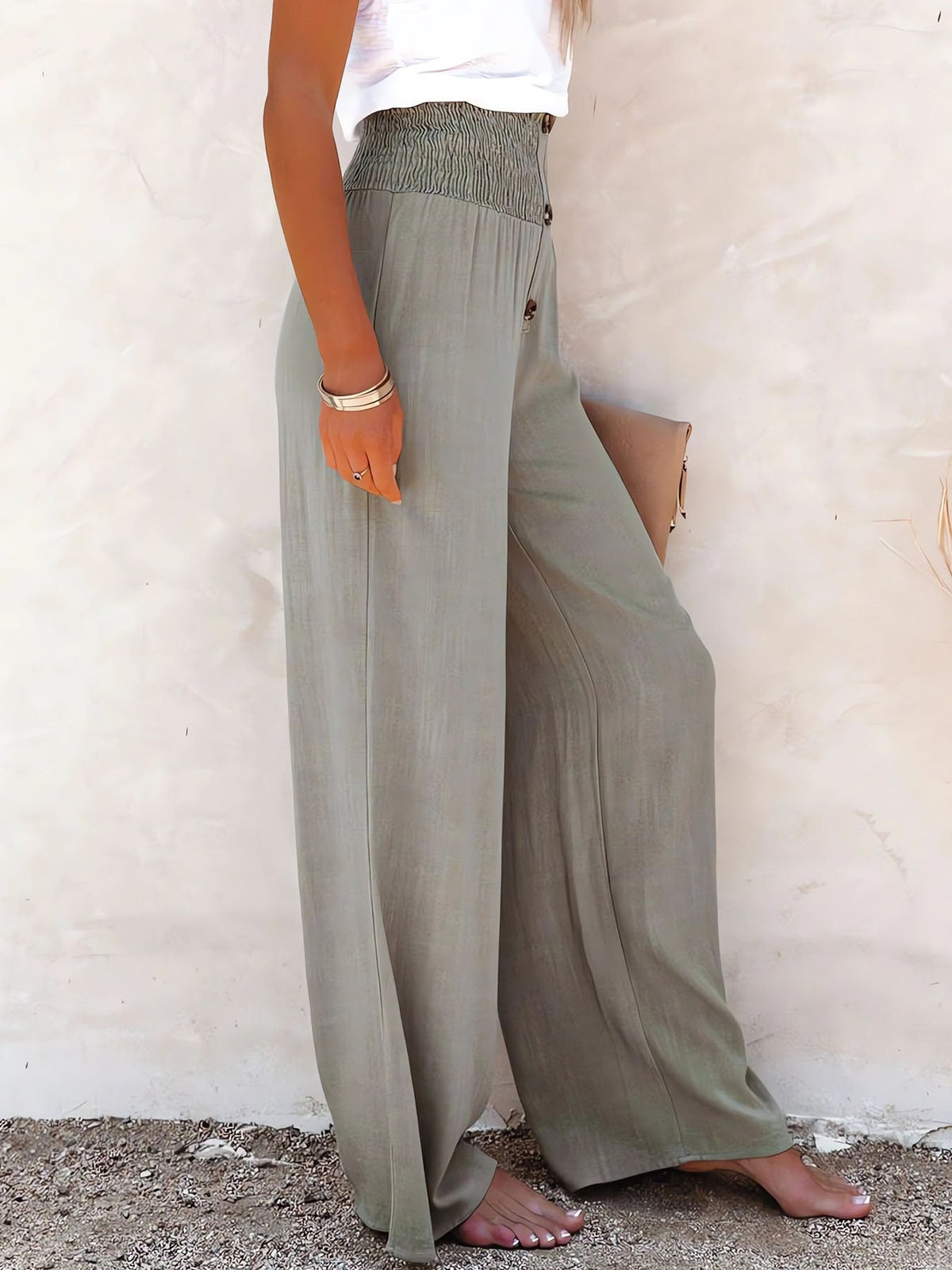 Cotton Linen Pants