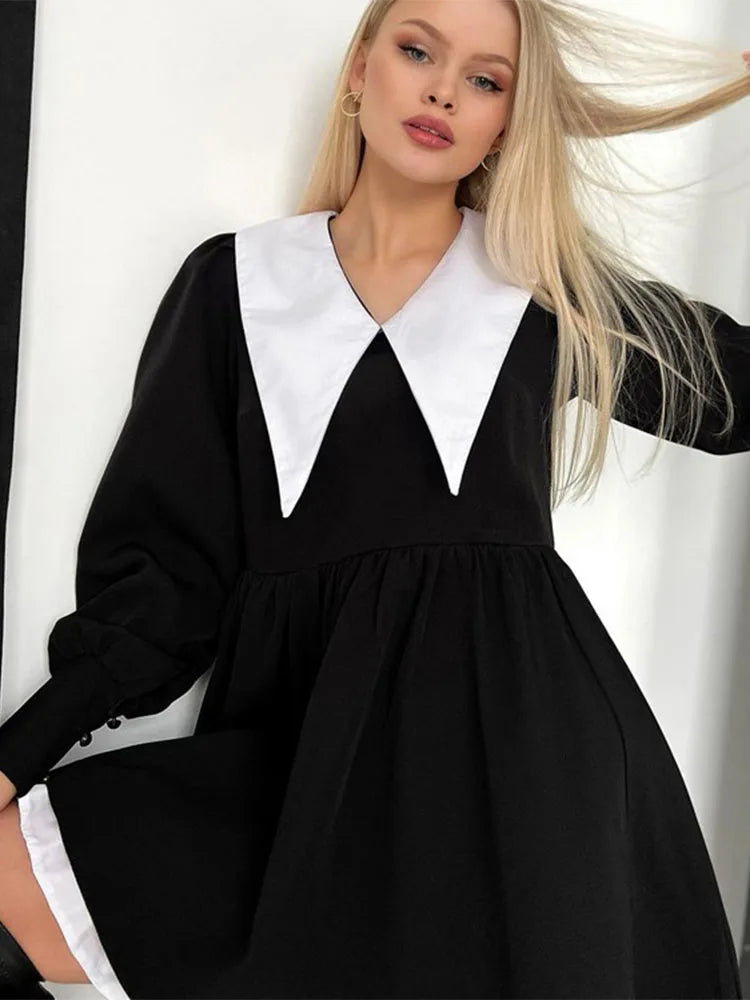 Splice Mini Dress for Party Club Night Folds ’s Evening Dress Hot Street Dresses