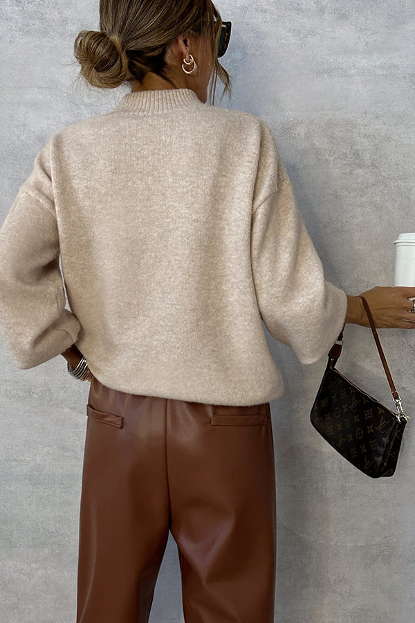 Camel Leather Pants