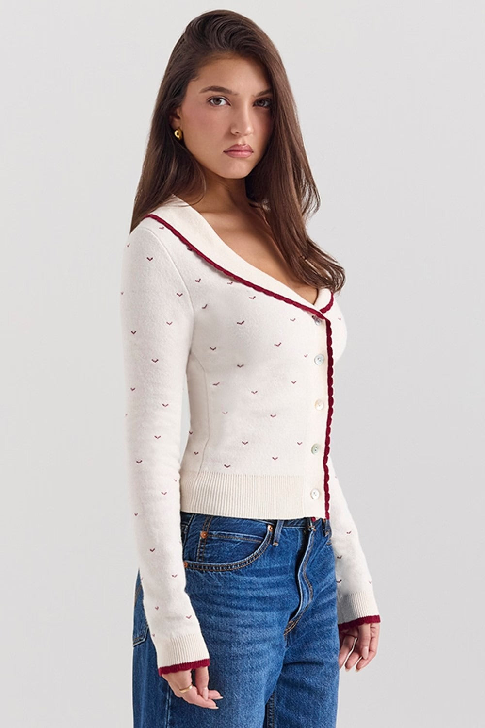 French Boucle Cardigan