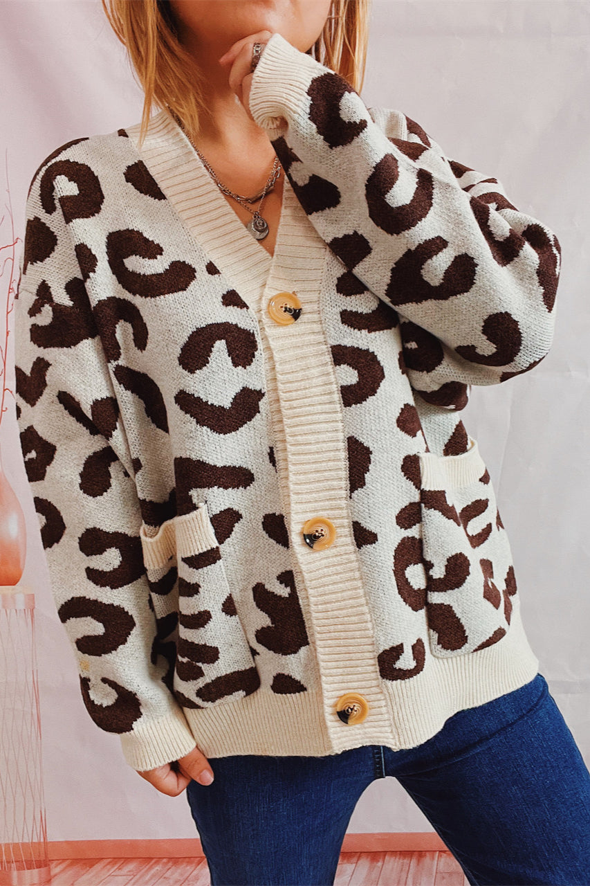 Leopard Long Sleeve Cardigan