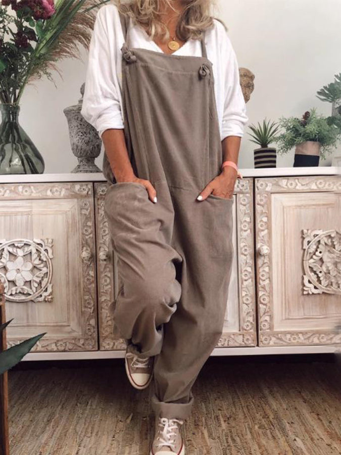 Pockets Jumpsuits