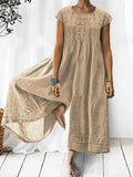 Loose Short Sleeves Jumpsuit