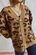 Leopard Long Sleeve Cardigan