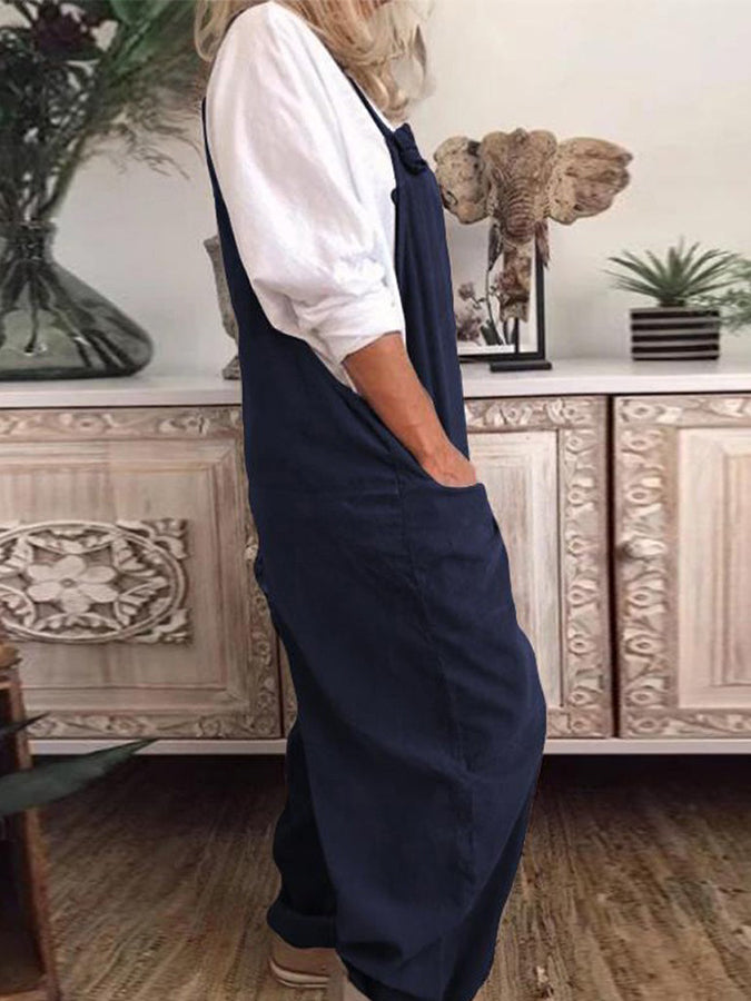 Pockets Jumpsuits