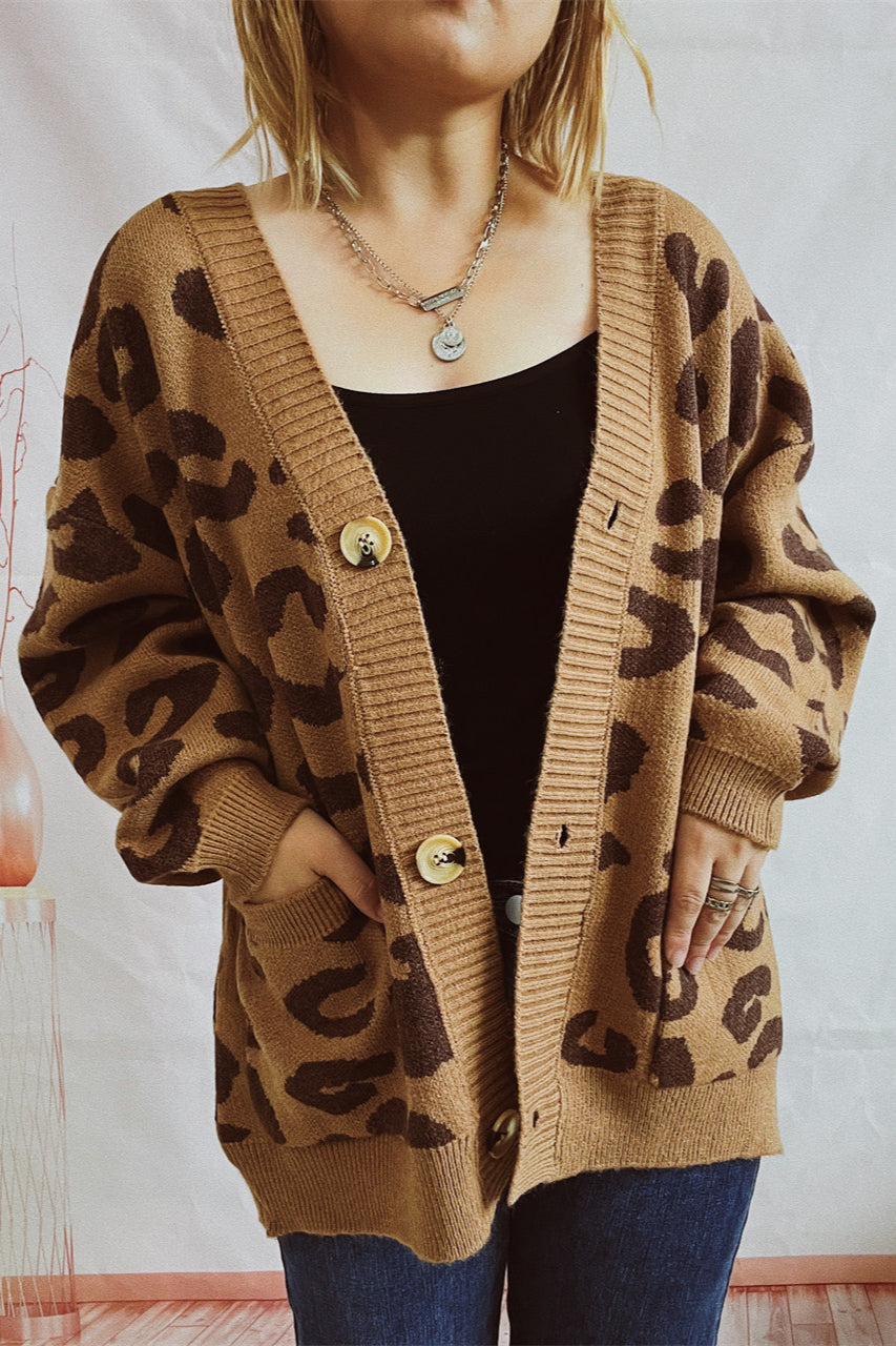 Leopard Long Sleeve Cardigan