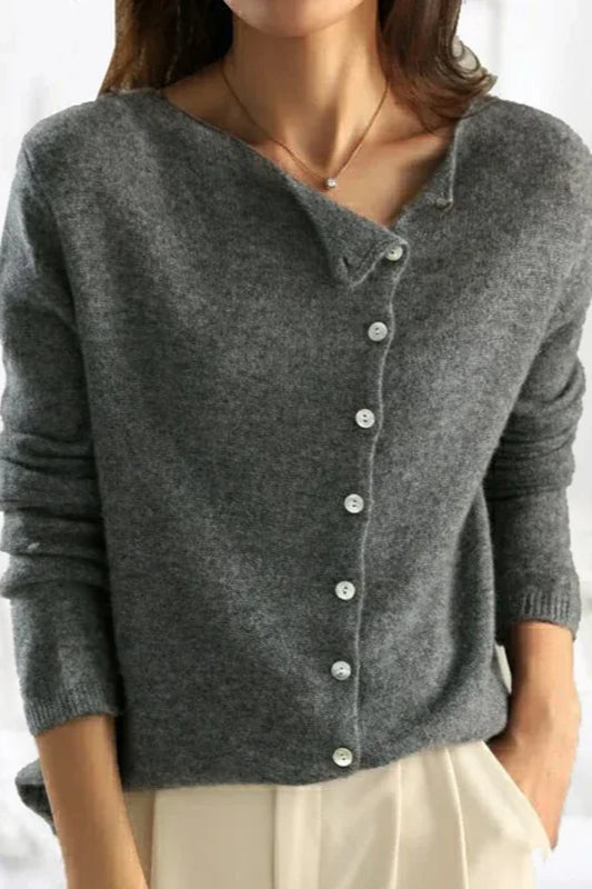 Button Knit Cardigan