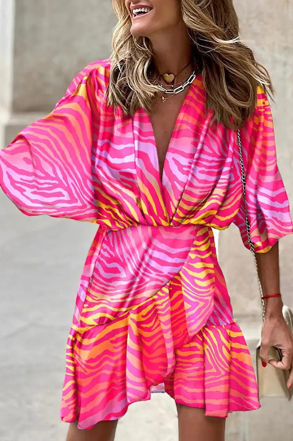 Dancing in the Garden Printed Mini Dress