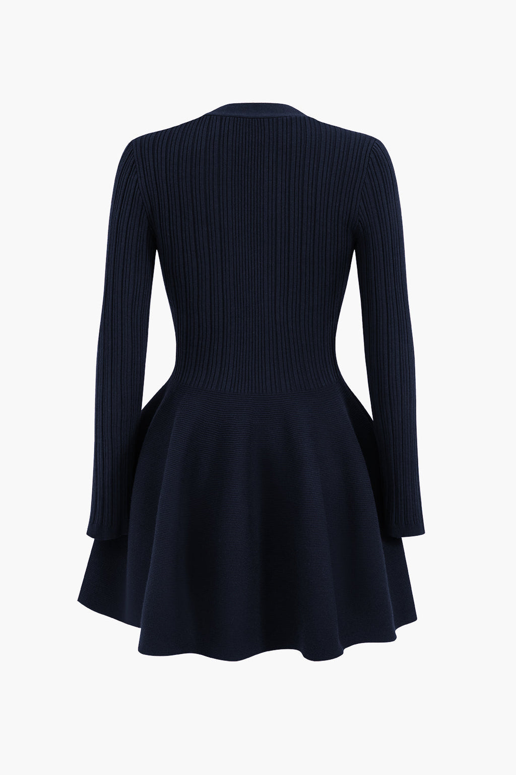 Janice - Knit Puff Hem Sweater
