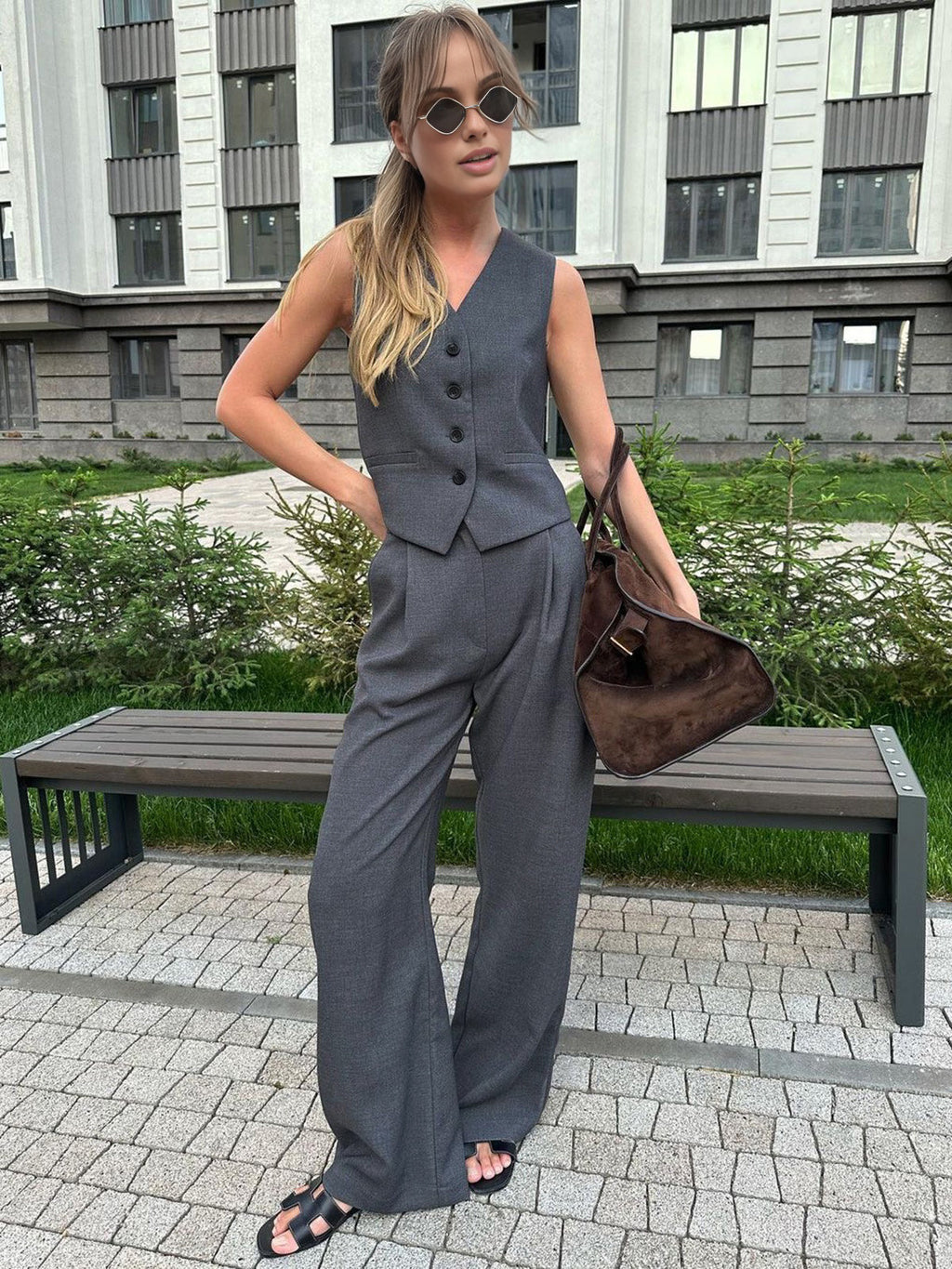 Structured Suit Pants