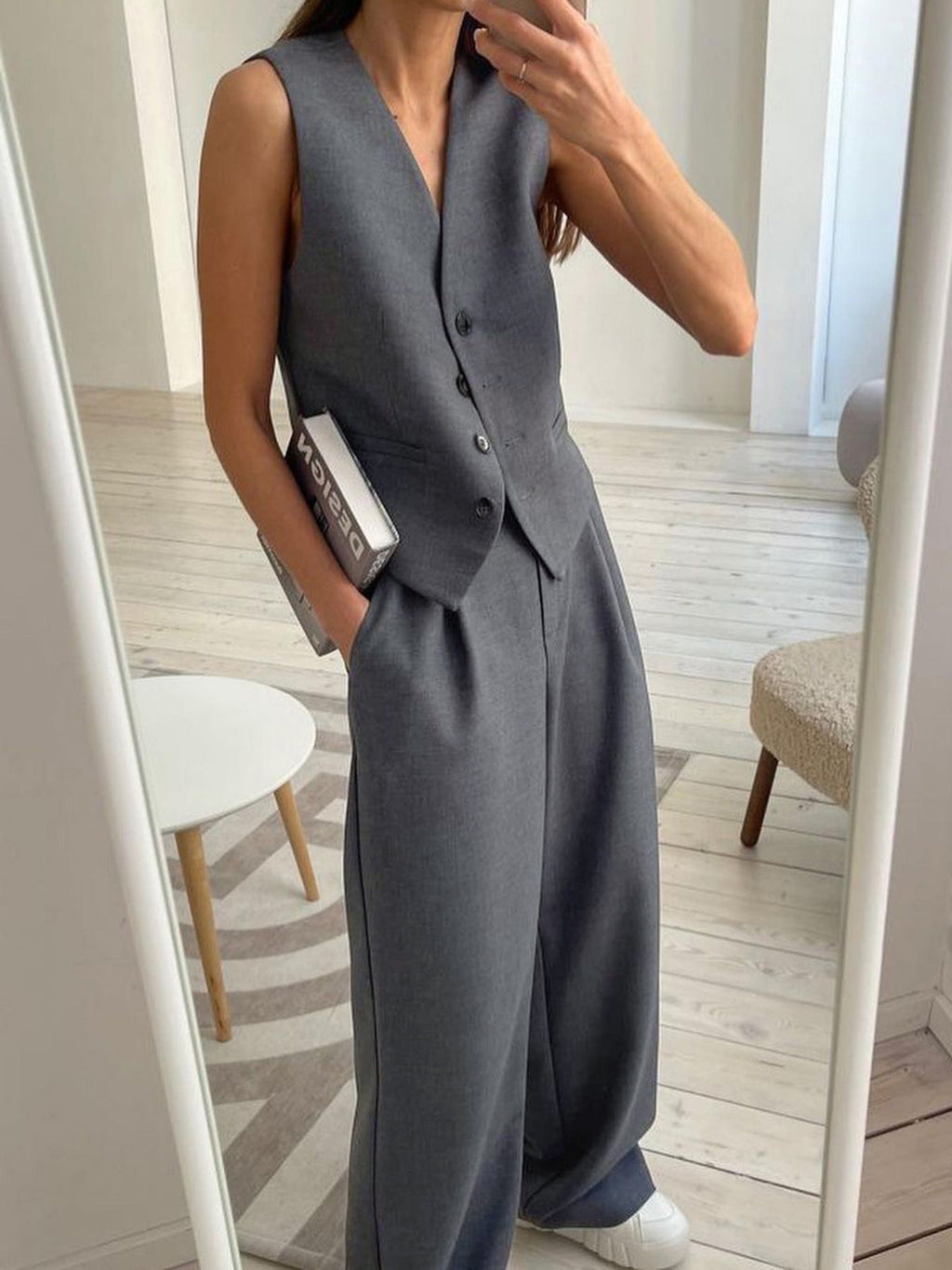 Structured Suit Pants