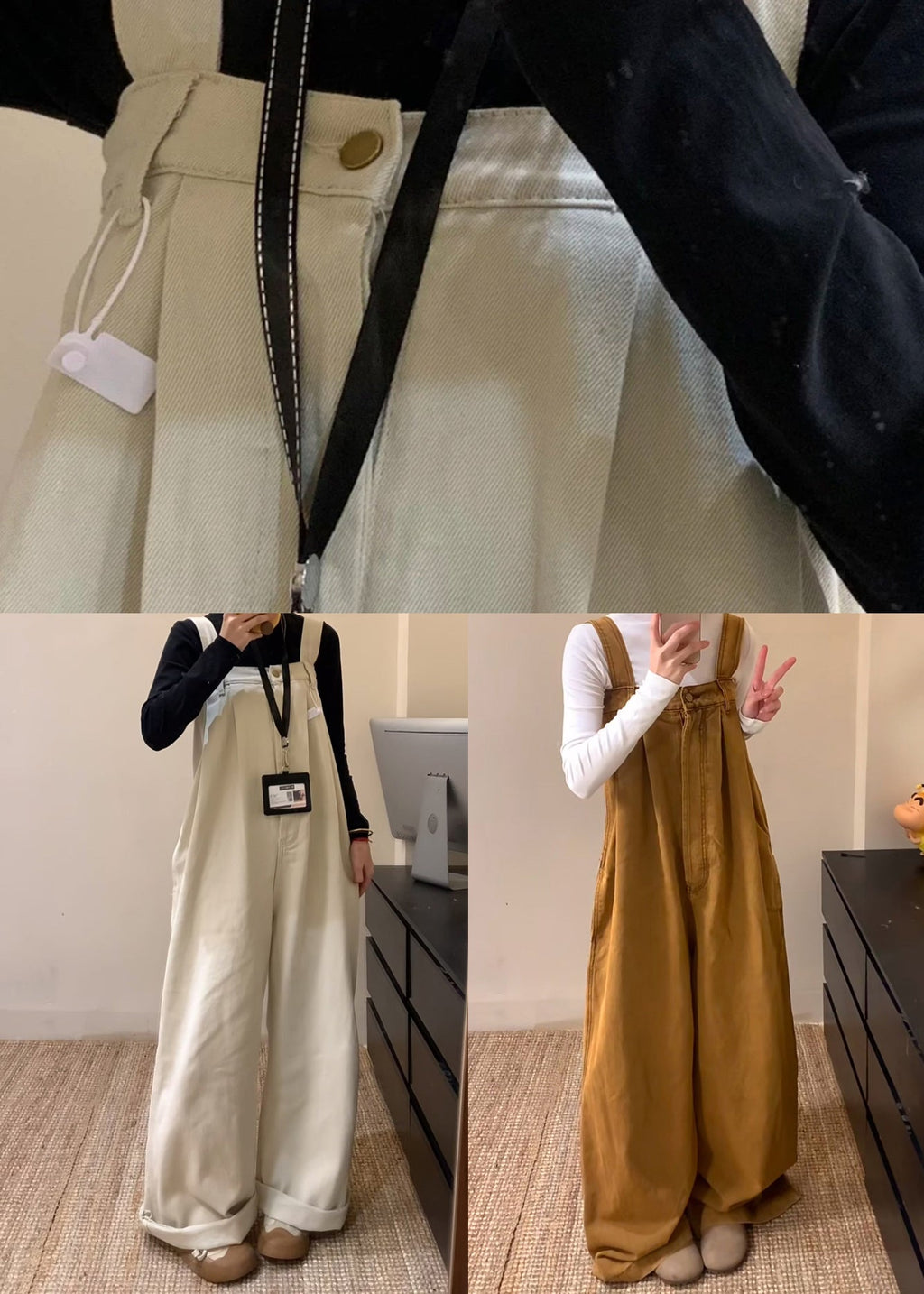 Denim Button Sleeveless Brown New Jumpsuits