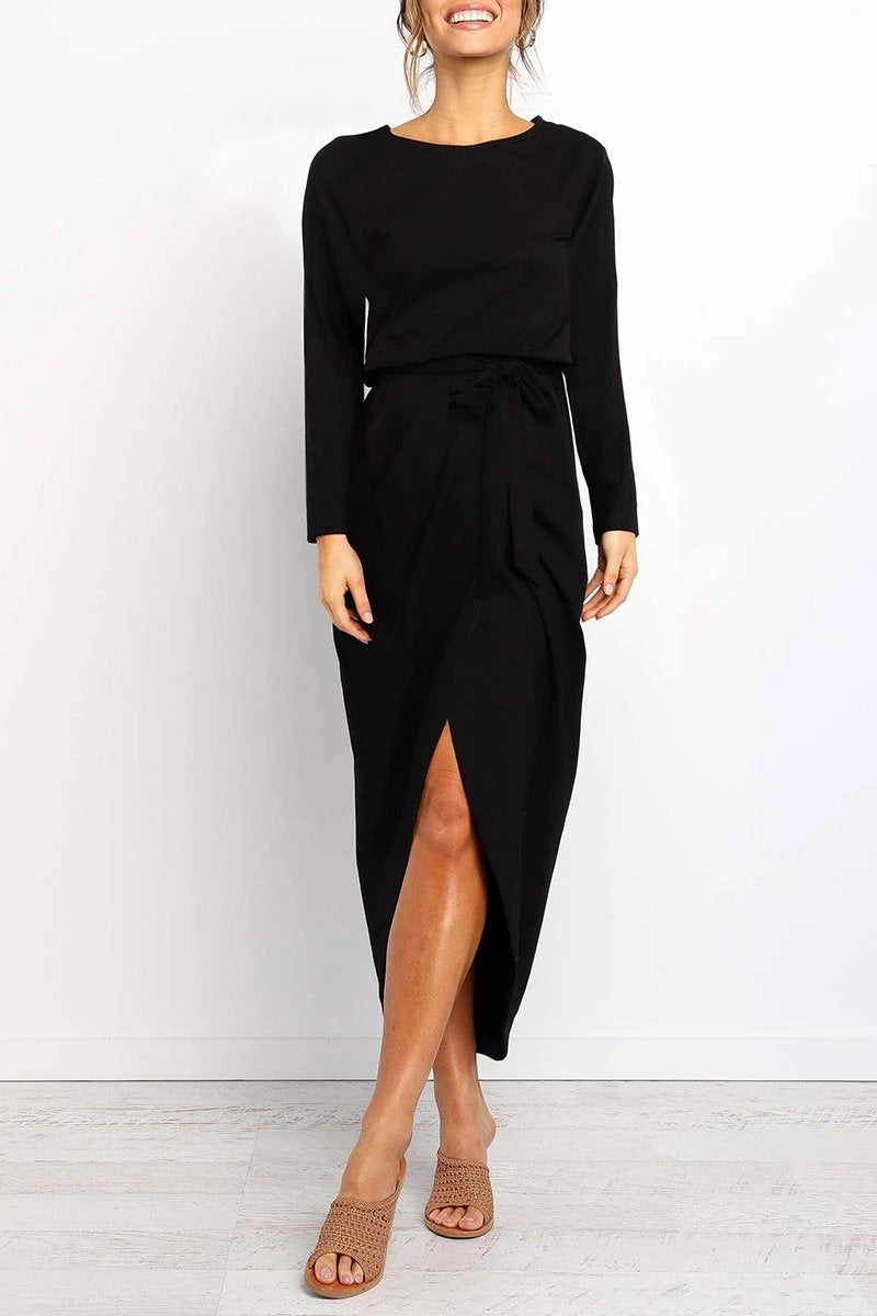After Midnight Ankle Length Dress(long)(4 Colors)