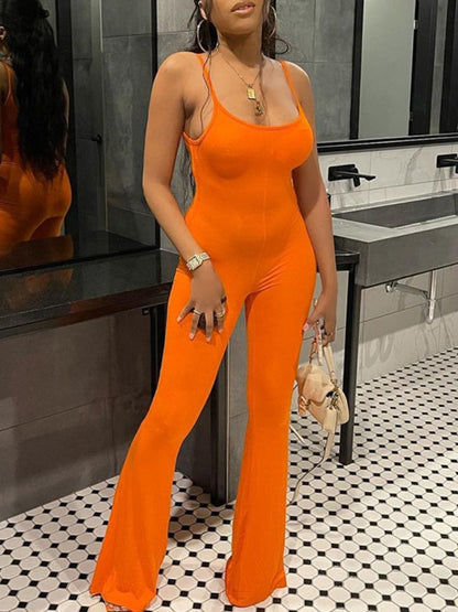 Basics Cami Skinny Flared Jumpsuit Ar5049