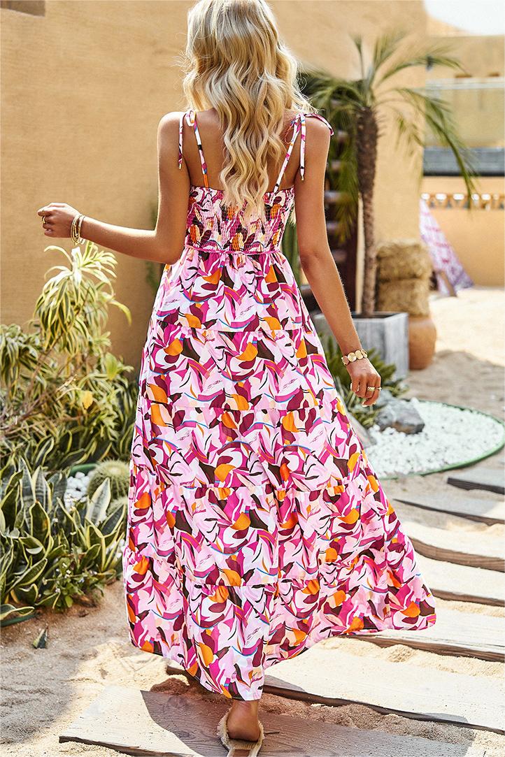 Print Cami Maxi Dress