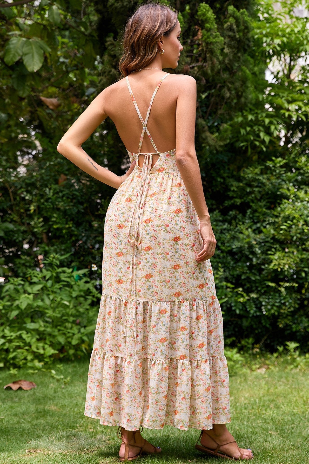 Cami Backless Maxi Dress