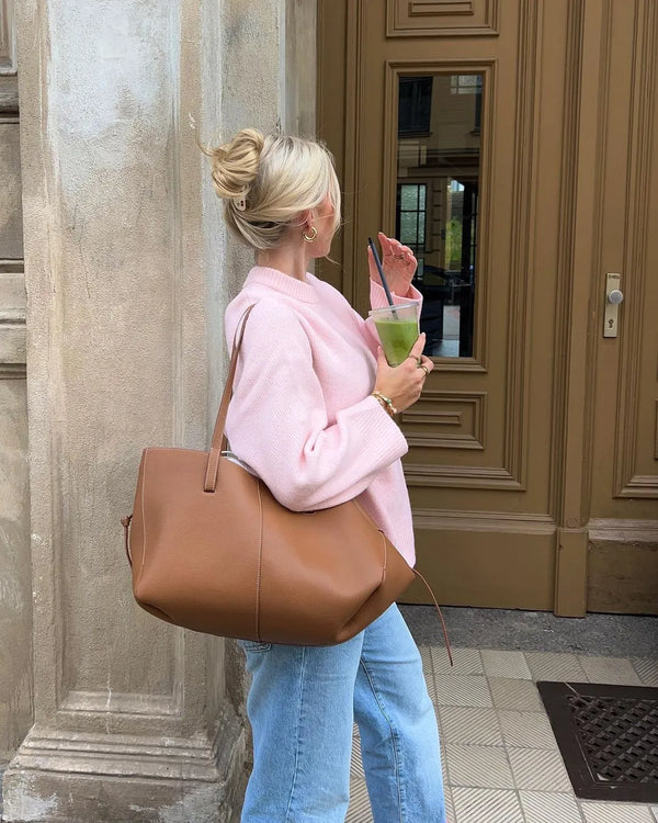 Classic O-neck Long Sleeve Sweater